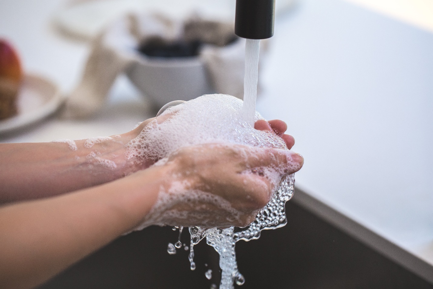 Person Washing His Hand · Free Stock Photo
